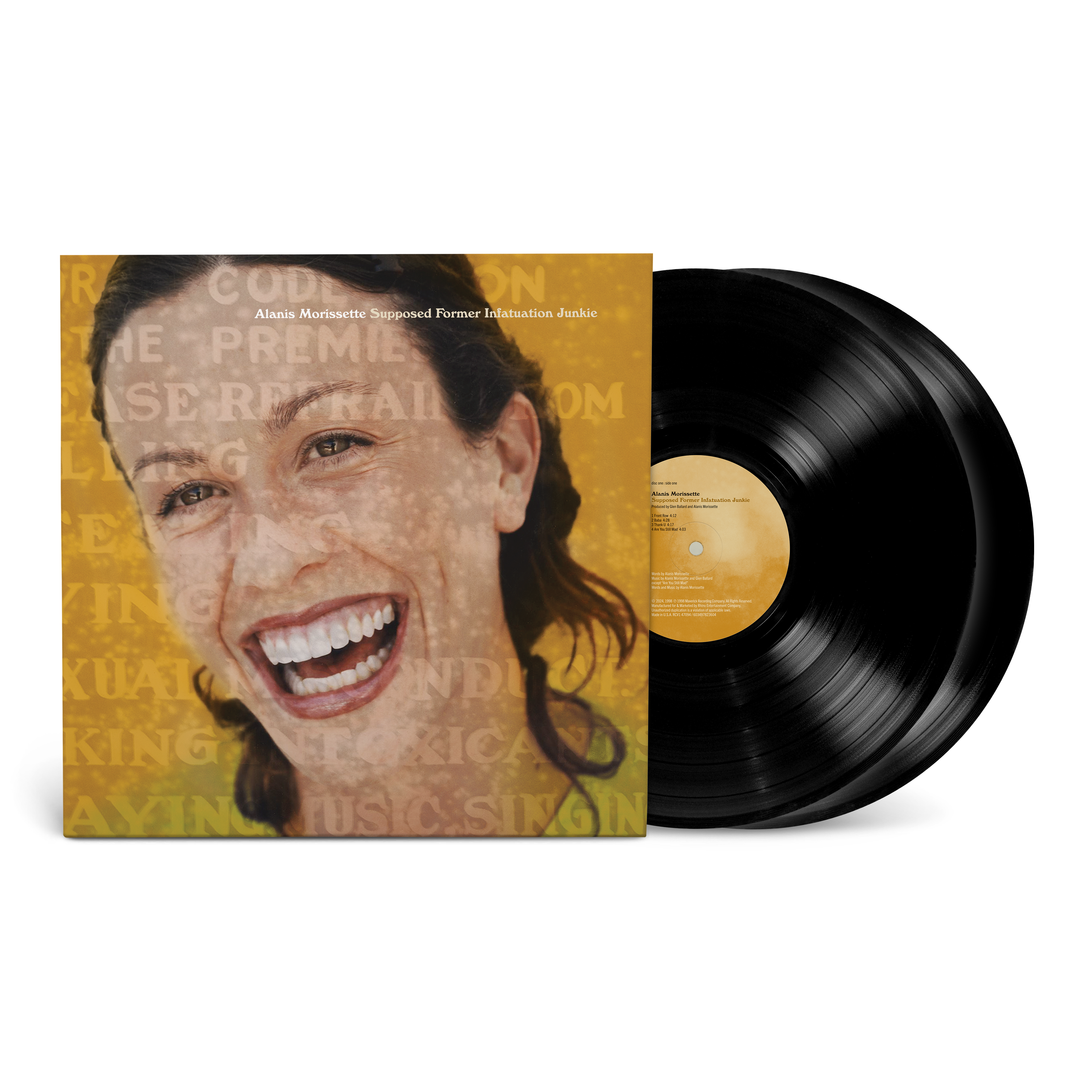 欧2discs LP Alanis Morissette Supposed Former Infatuation Junkie MOVLP1140 Music On Vinyl /00660 Amazon.com: Supposed Former Infatuation Junkie: CDs & Vinyl