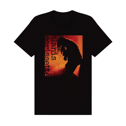 Alanis Orange Silhouette Black T-Shirt