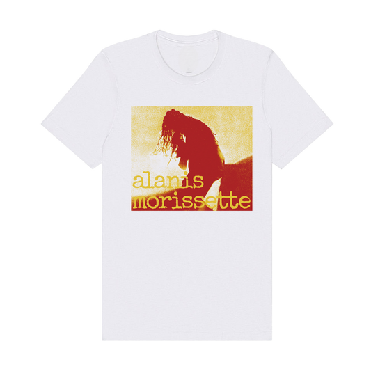 Alanis Yellow Silhouette White T-Shirt